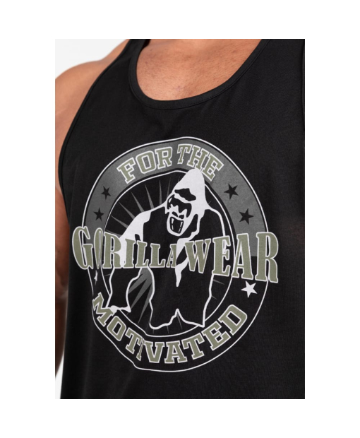 Майка Casper Stringer Black/Green5