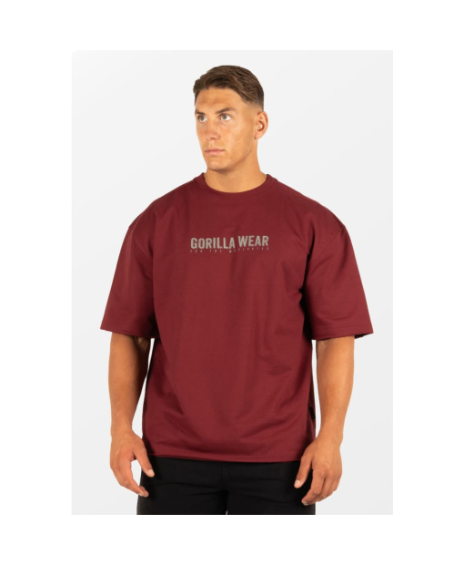 Футболка Callaway Oversized T-Shirt Burgundy1