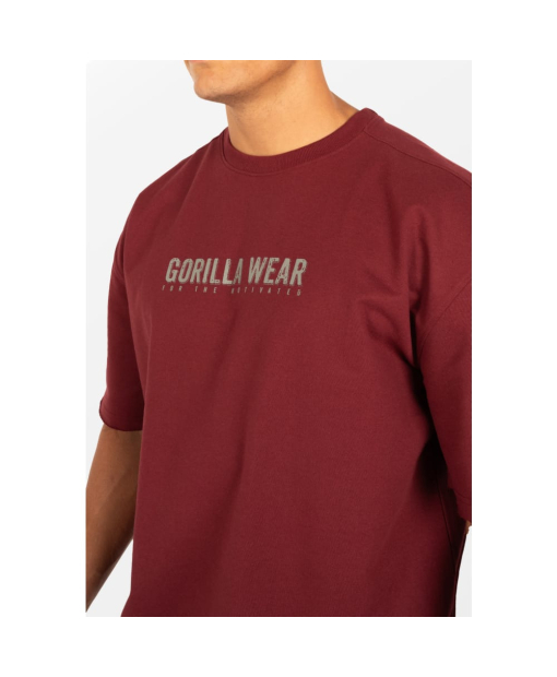 Футболка Callaway Oversized T-Shirt Burgundy2