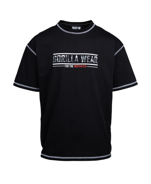 Saginaw Oversized T-Shirt Black
