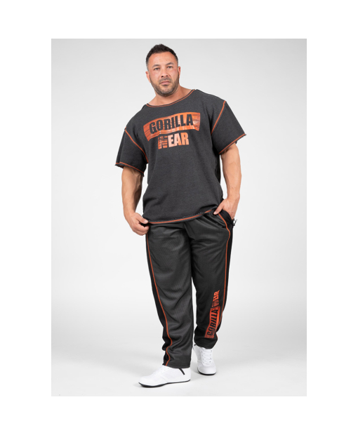 Wallace Workout Top - Gray/Orange