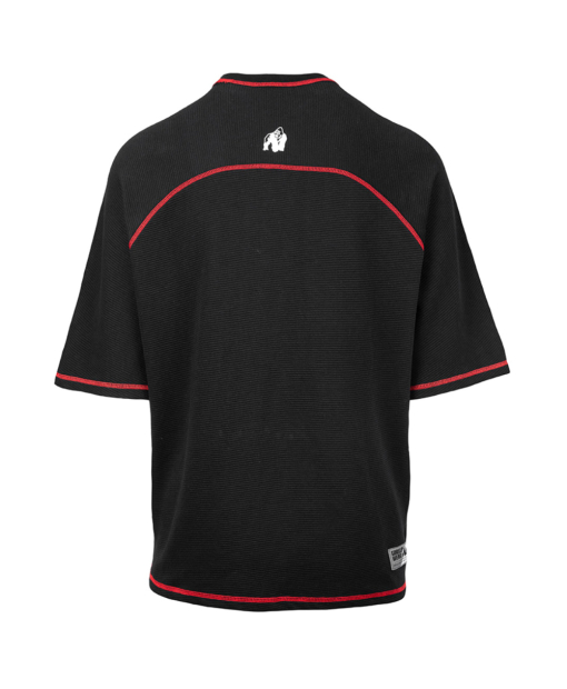 Finley Oversized T-Shirt Black/Red