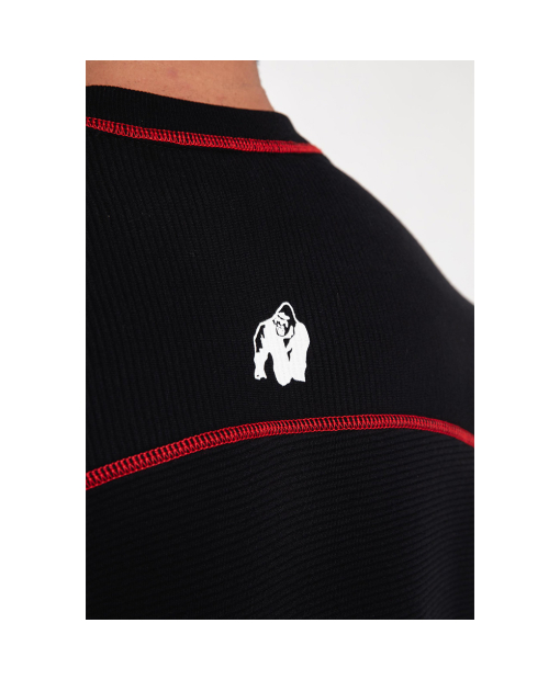 Finley Oversized T-Shirt Black/Red