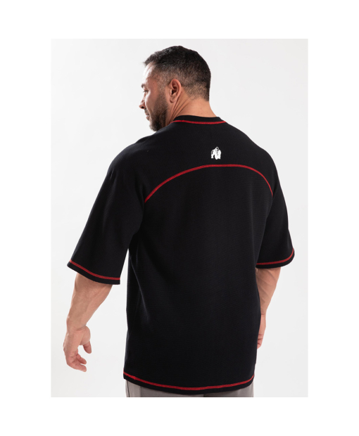 Finley Oversized T-Shirt Black/Red