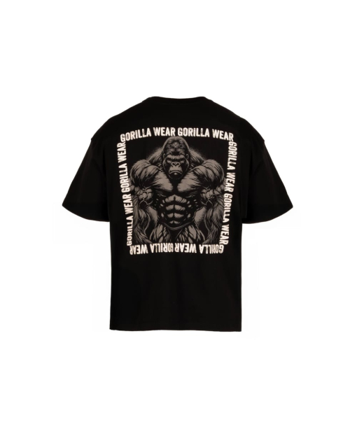 Футболка Philip Oversized T-Shirt Black 3