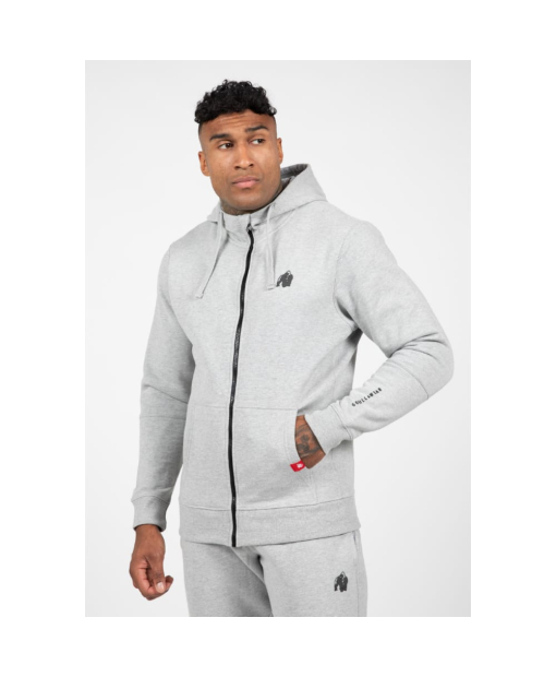 Кофта Leon Zipped Hoodie Gray2