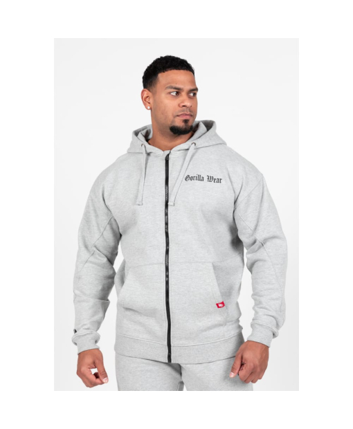 Кофта Utah Zipped Hoodie Light Gray3