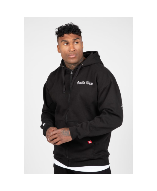 Кофта Utah Zipped Hoodie Black1