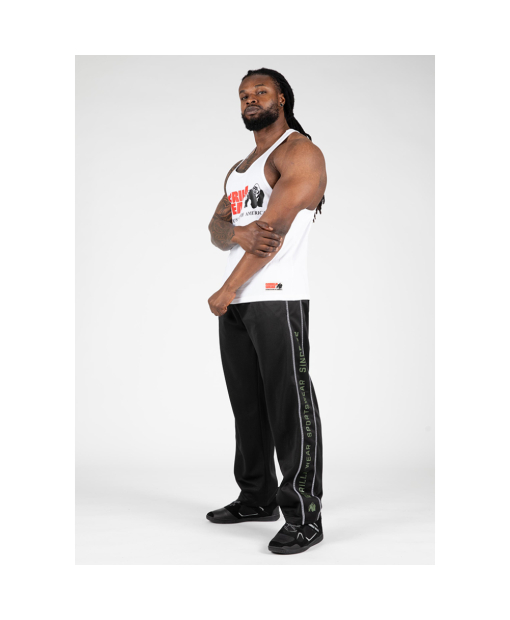 Functional Mesh Pants - Black/Green