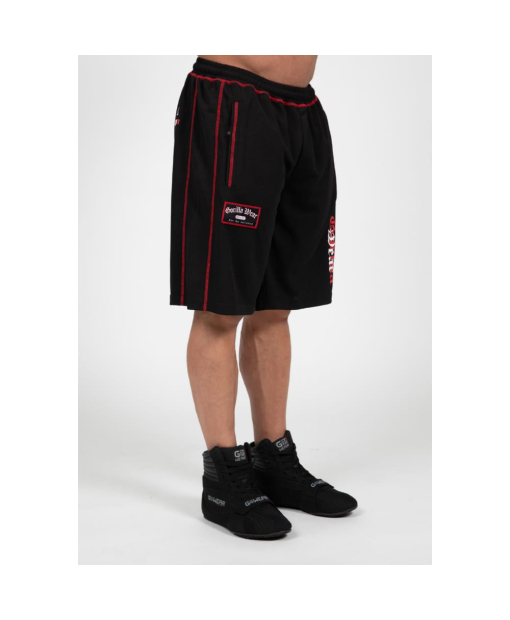Marlow Mesh Shorts Black/Red1