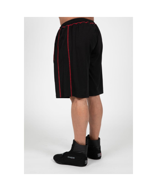 Marlow Mesh Shorts Black/Red4