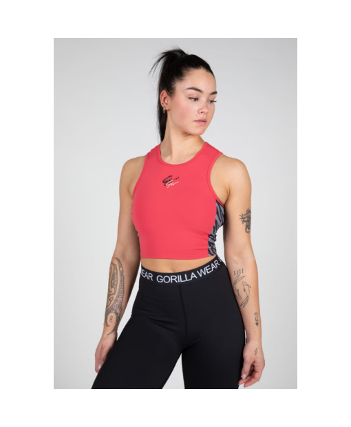 Топ Zion Crop Top Red
