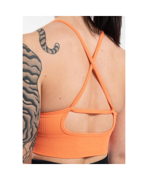 Olivia Seamless Sports Bra Peach