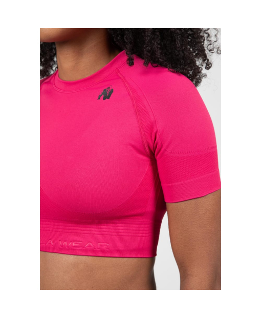 Топ Whitney Seamless Crop Top Pink5
