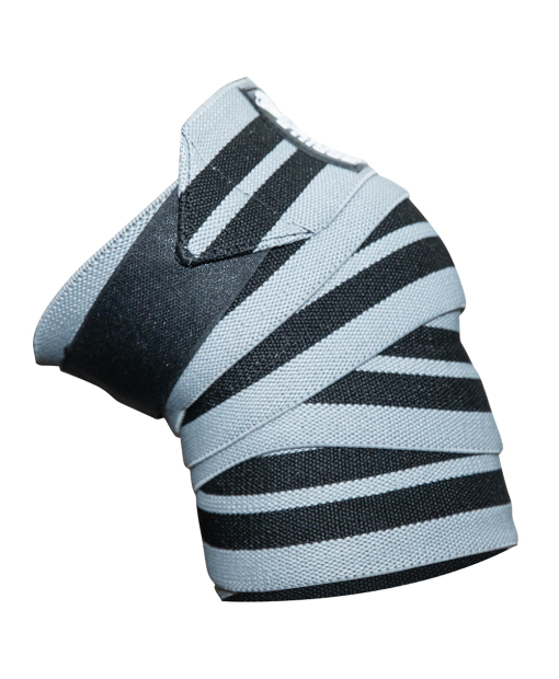 Knee Wraps Gray/Black 2 м