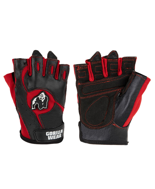 Mitchell Training Gloves Black/Red