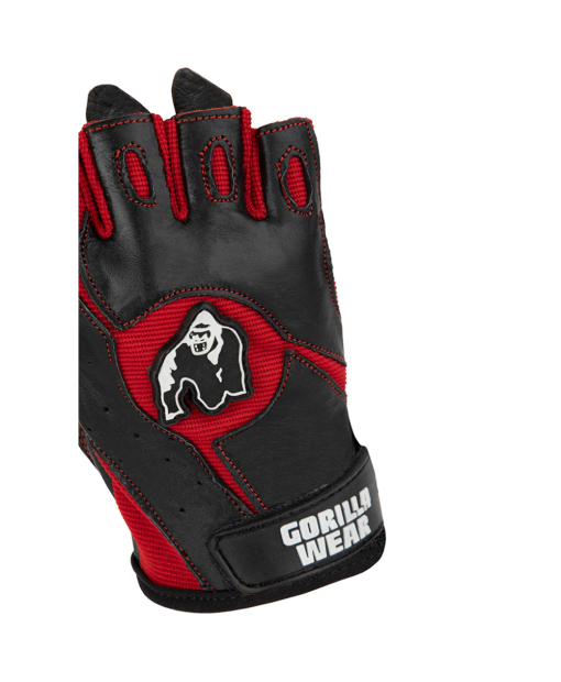 Mitchell Training Gloves Black/Red