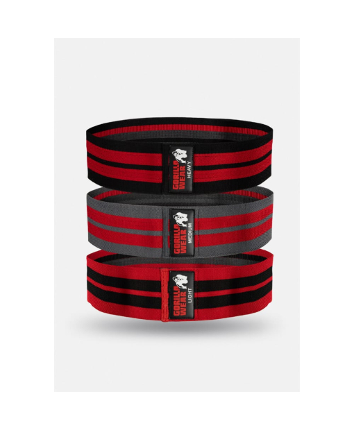 Резинки для фітнесу Glute Bands 3-Pack Black/Red/Gray