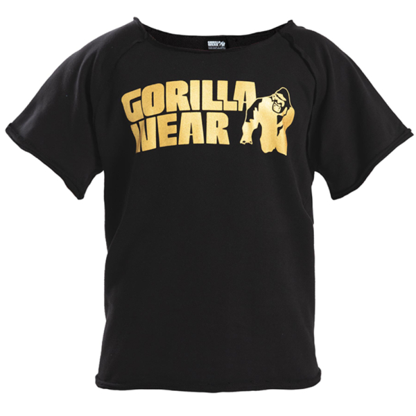 Classic Work Out Top Black/Gold