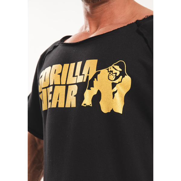 Classic Work Out Top Black/Gold