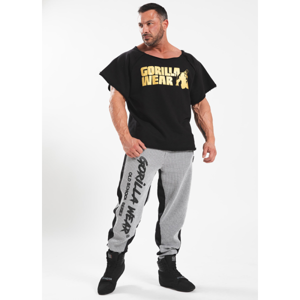 Classic Work Out Top Black/Gold