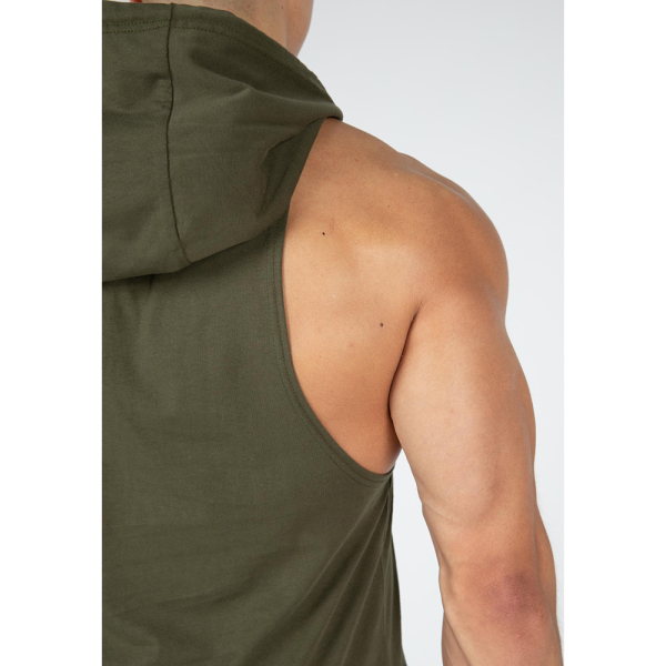 Rogers Hooded Tank Top Army Green