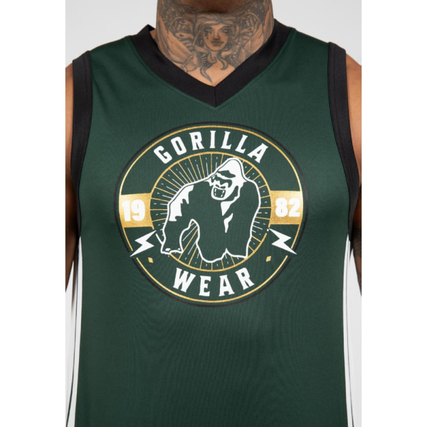 Orlando Jersey Tank Top Green3