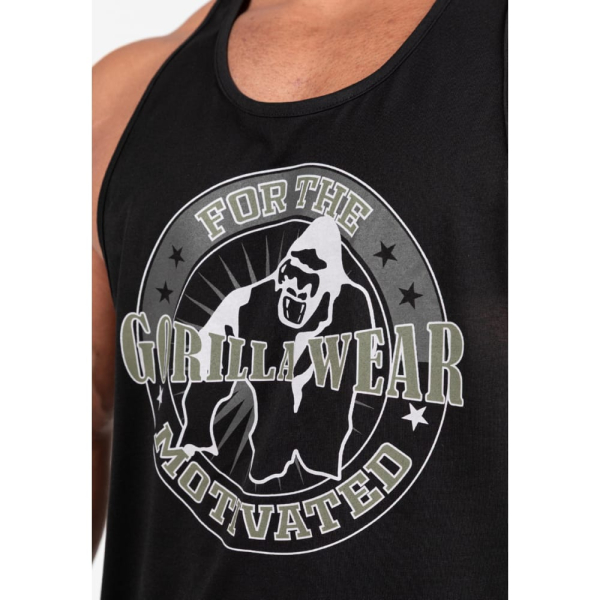 Майка Casper Stringer Black/Green5