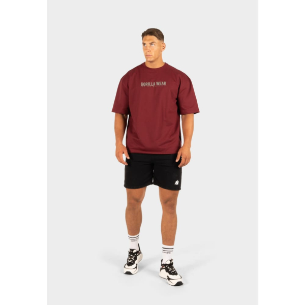 Футболка Callaway Oversized T-Shirt Burgundy4
