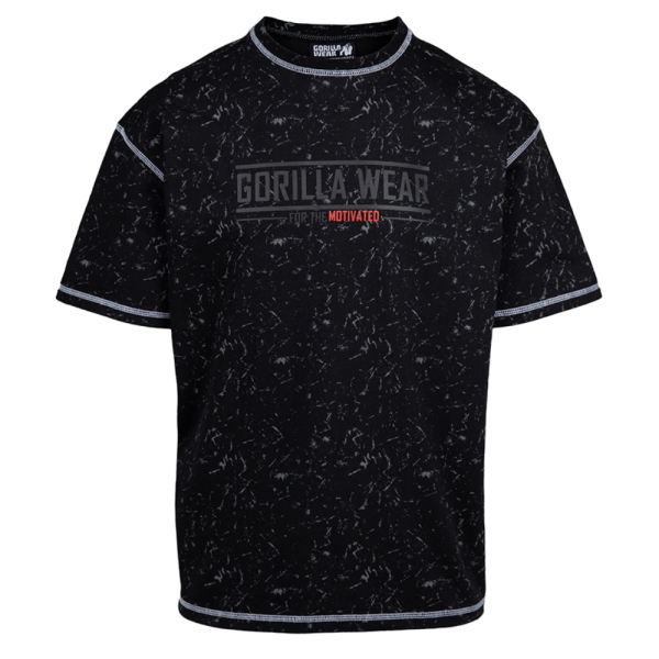 Saginaw Oversized T-Shirt Washed Black