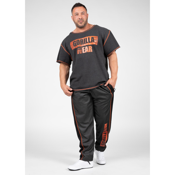 Wallace Workout Top - Gray/Orange