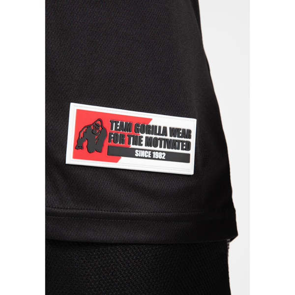 Trenton Football Jersey - Black/Red
