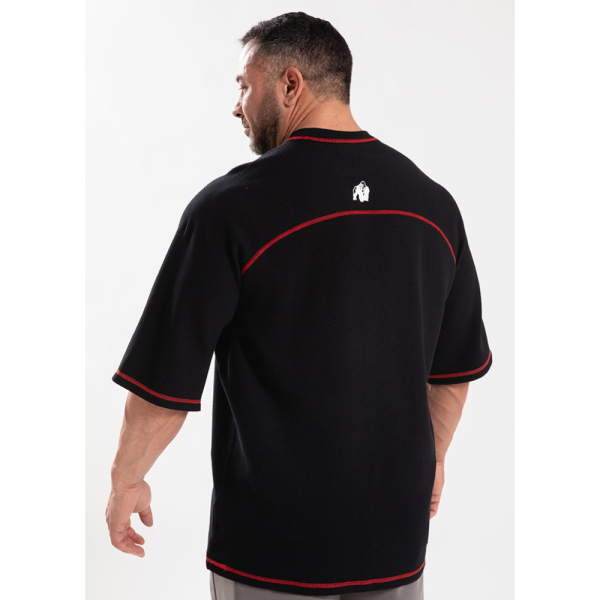 Finley Oversized T-Shirt Black/Red