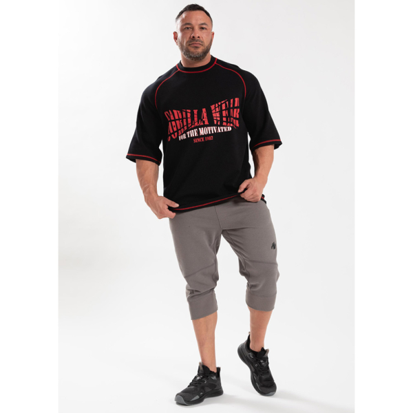 Finley Oversized T-Shirt Black/Red