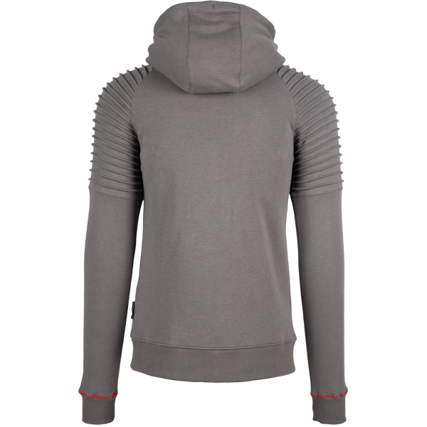 Georgia Zipped Hoodie Gray