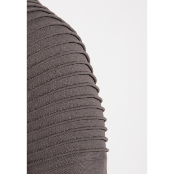 Georgia Zipped Hoodie Gray
