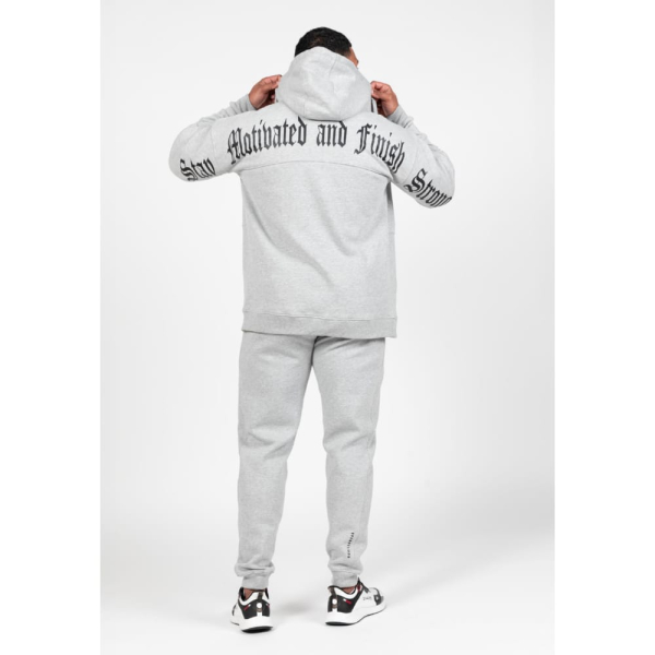 Кофта Utah Zipped Hoodie Light Gray2