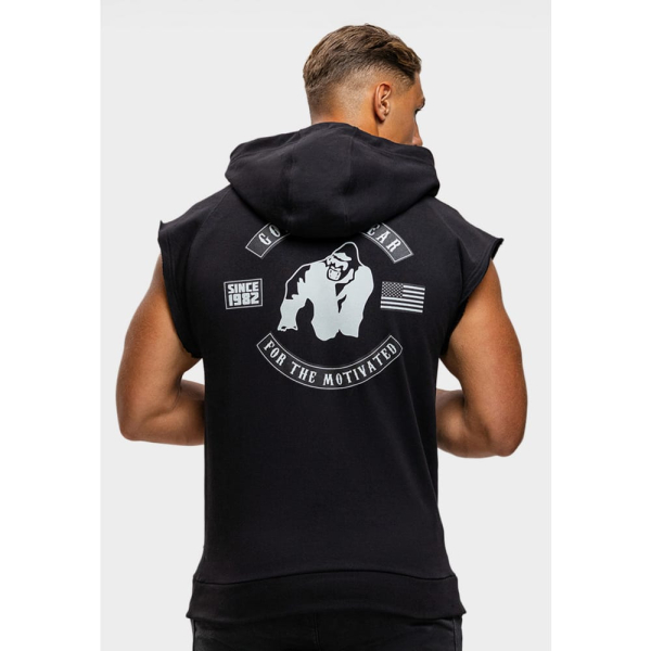 Безрукавка Huntley Sleeveless Hoodie Black1