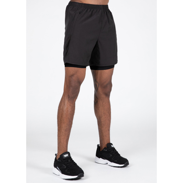 Modesto 2-In-1 Shorts - Black