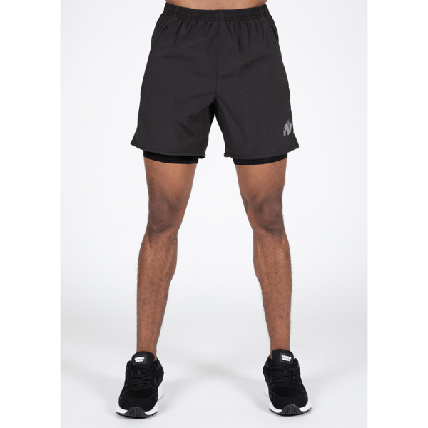 Modesto 2-In-1 Shorts - Black