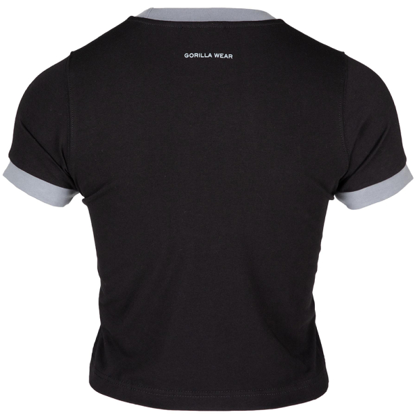 New Orleans Cropped T-Shirt Black