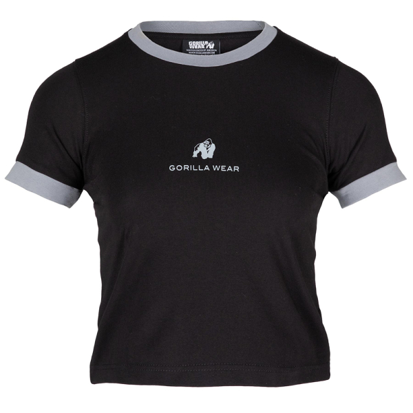New Orleans Cropped T-Shirt Black