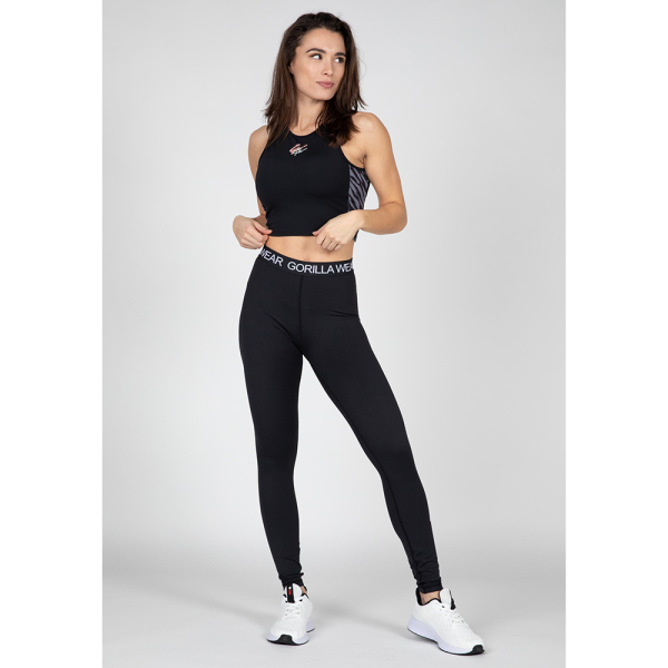 Zion Crop Top  Black