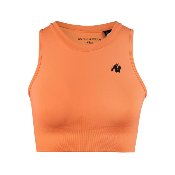 Топ Olivia Seamless Crop Top Peach4