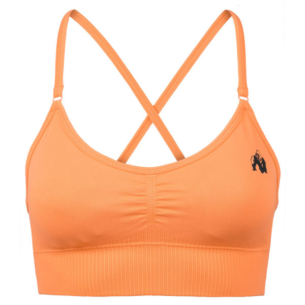Olivia Seamless Sports Bra Peach