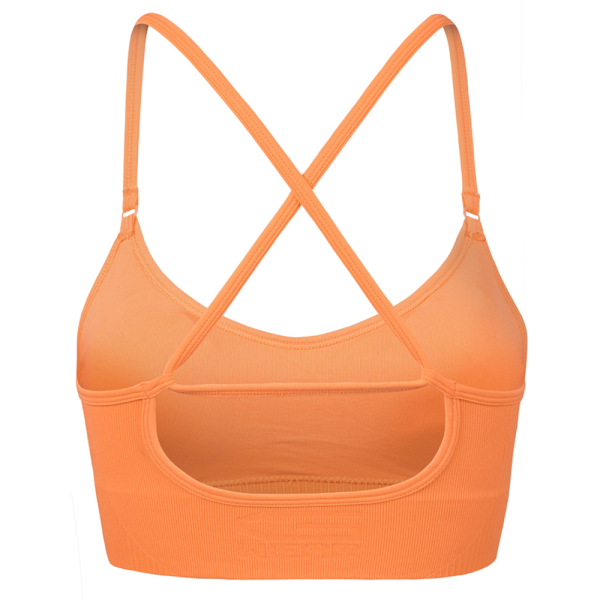 Olivia Seamless Sports Bra Peach