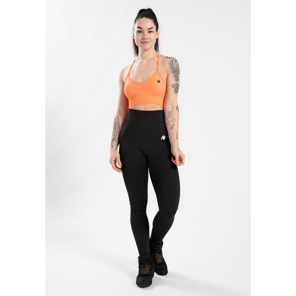 Olivia Seamless Sports Bra Peach