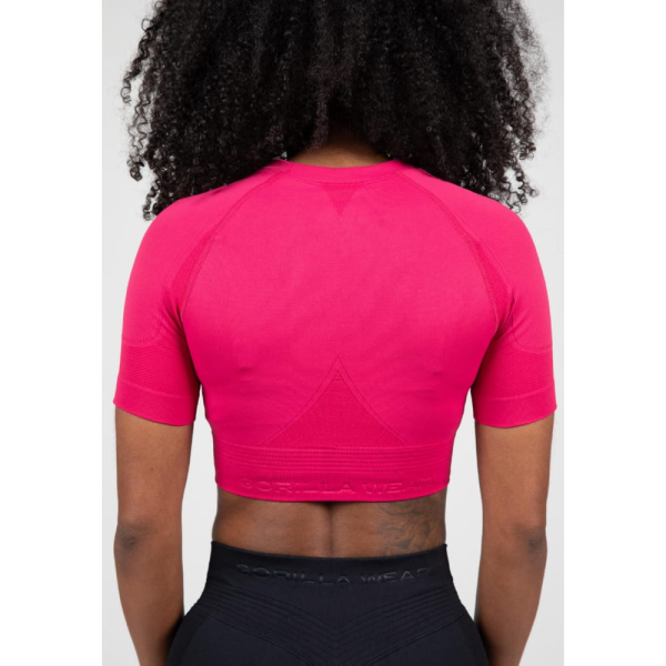 Топ Whitney Seamless Crop Top Pink6