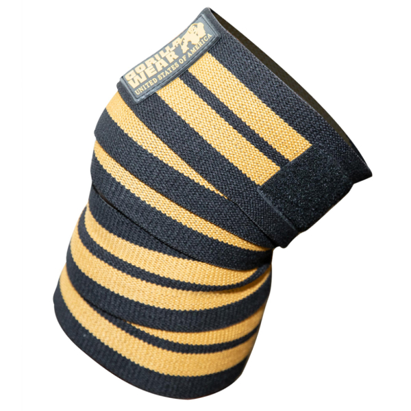 Knee Wraps Black/Gold 2,5 м.