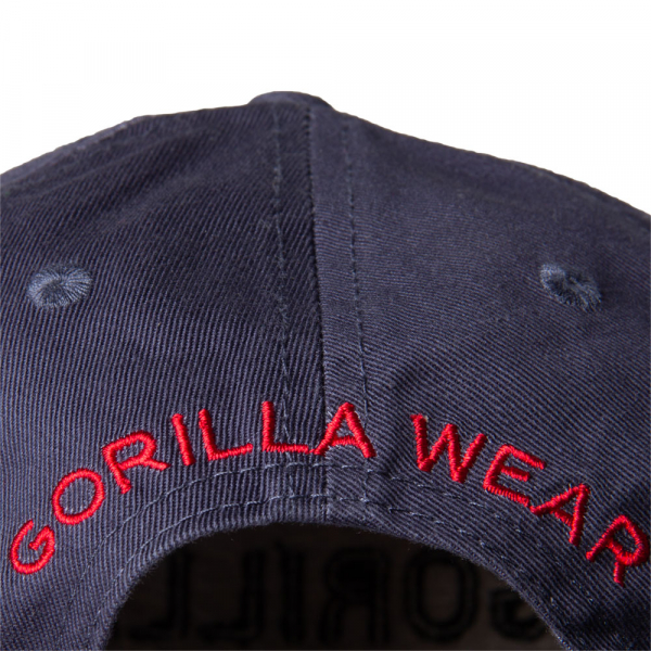 Harrison Cap Navy Blue/Red